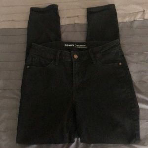 Old Navy Rockstar Black Jeans